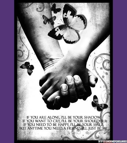 friend, butterfly, hand, quote, del-189 Pictures, Images and Photos
