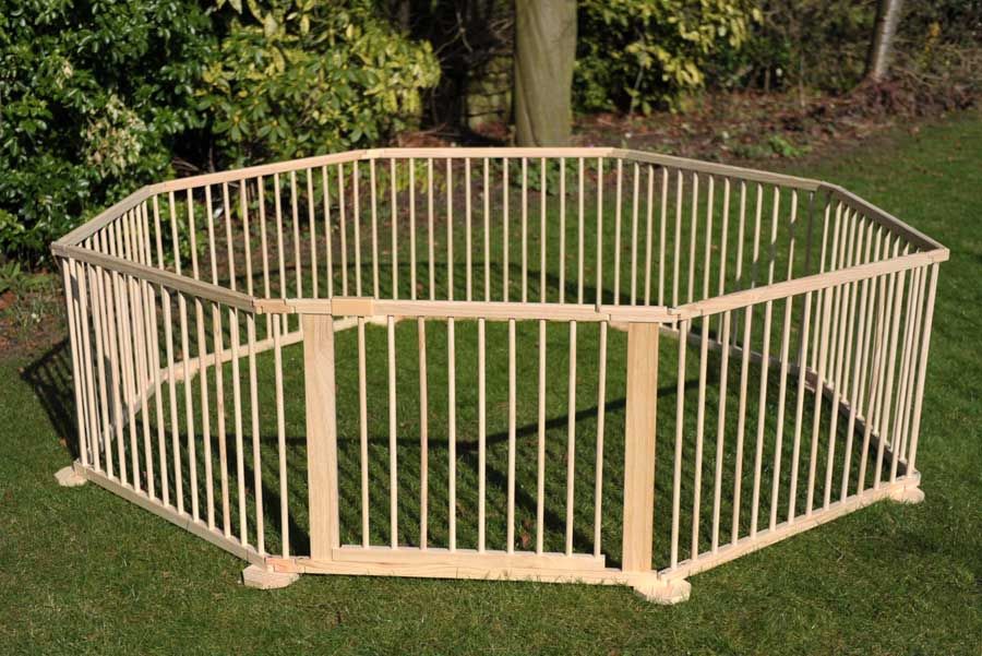 Best Quality Large Foldable Wooden Baby Playpen Room Divider Indoor