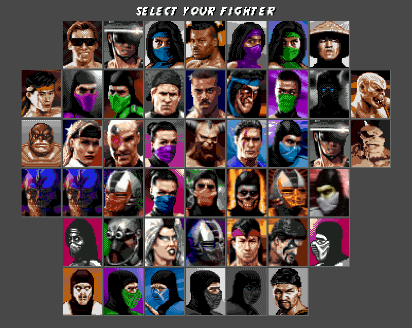 mortal kombat characters list. Ultimate Mortal Kombat 3