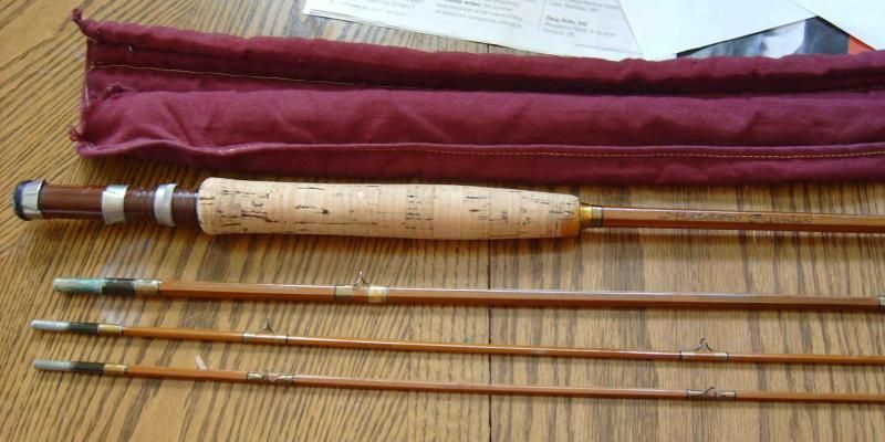 heddon split bamboo fly rod