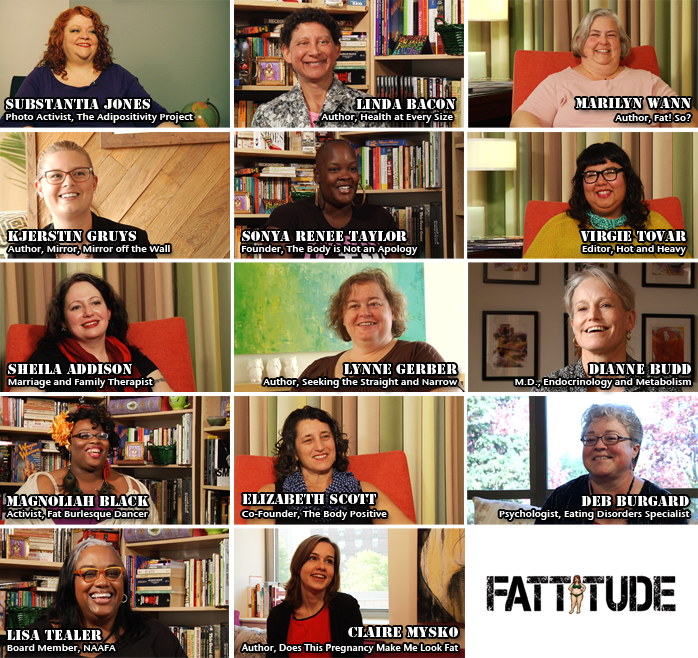 contributors to Fattitude: A Body-Positive Documentary