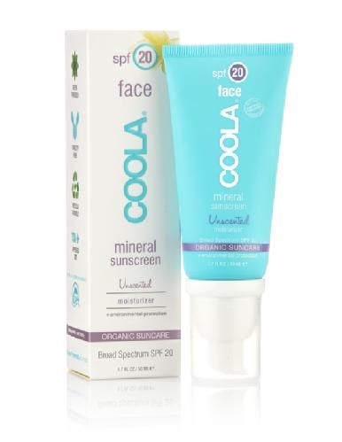 Mineral Face SPF 20 Unscented Moisturizer