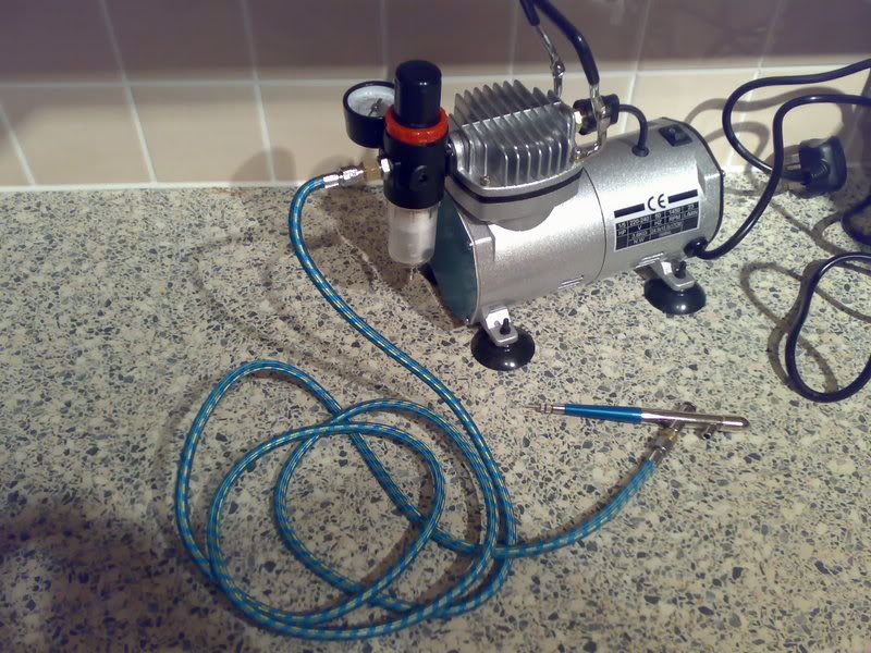 My Airbrushing Set Up Airbrushes