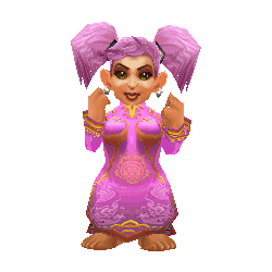 Dancing gnome lady