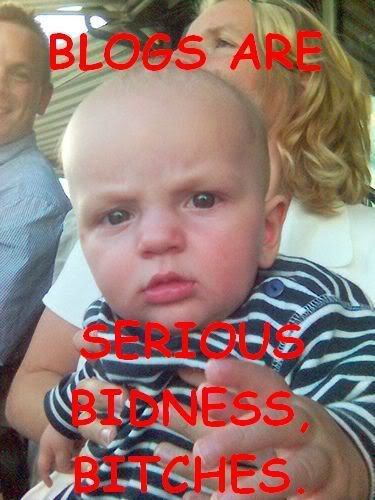 Serious baby thinks you're not serious enough.