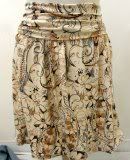 Mamacita Paisley floral print Skirt Size Small to Med.