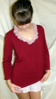 Sweetheart Valentine's Day Wool Knit Sweater. Medium