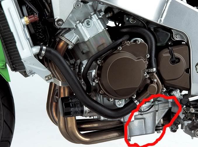 REF. 21858 - DOWNFORCE RACE SPOILERS FOR KAWASAKI ZX-6R
