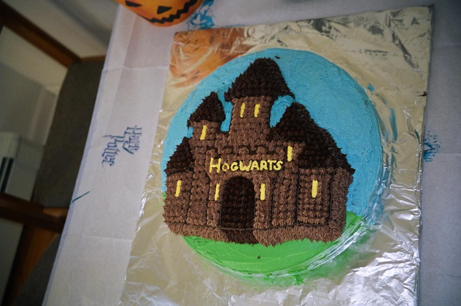 Hogwarts Castle Cake