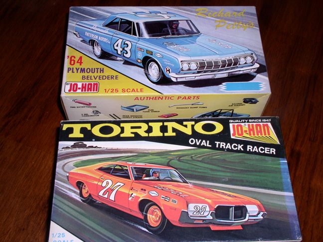 vintage nascar model kits