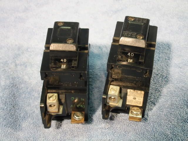 40 Amp - P240 PUSHMATIC 2 Pole 40A Siemens ITE Gould Bulldog BREAKER