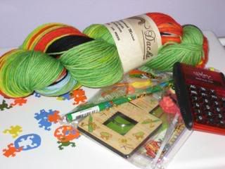 Woolgirl Sock Club Kit~June 2008