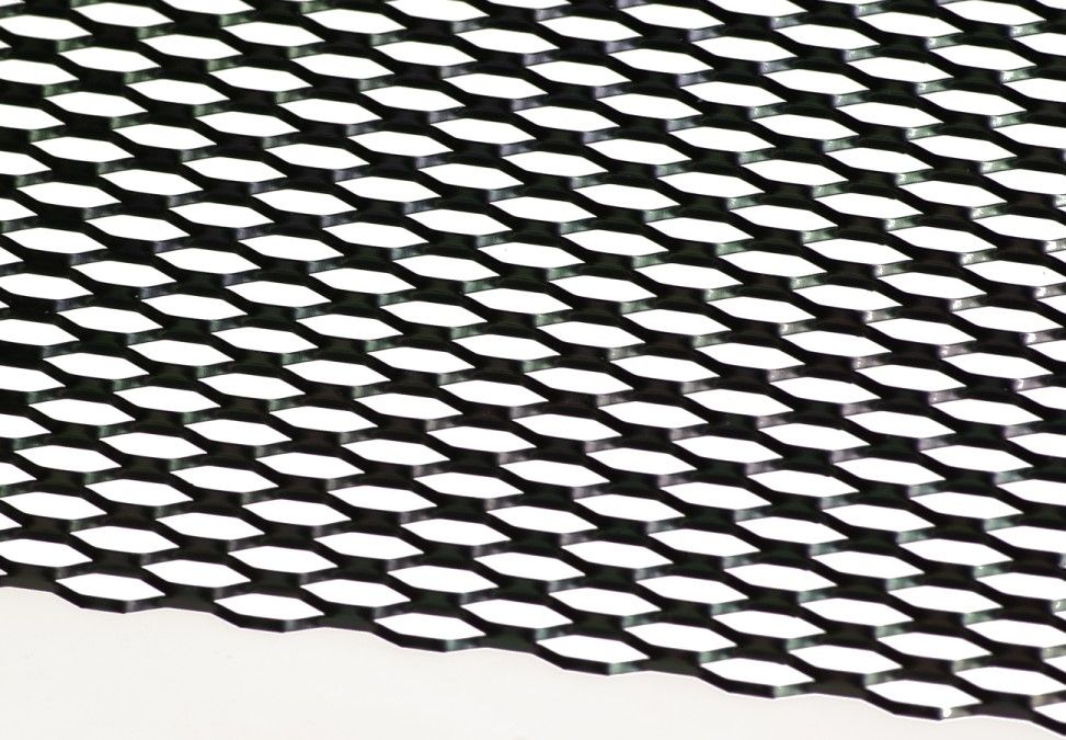 12 X 48 Universal Black Aluminum Honeycomb Mesh For Your Custom Grill Grille Ebay