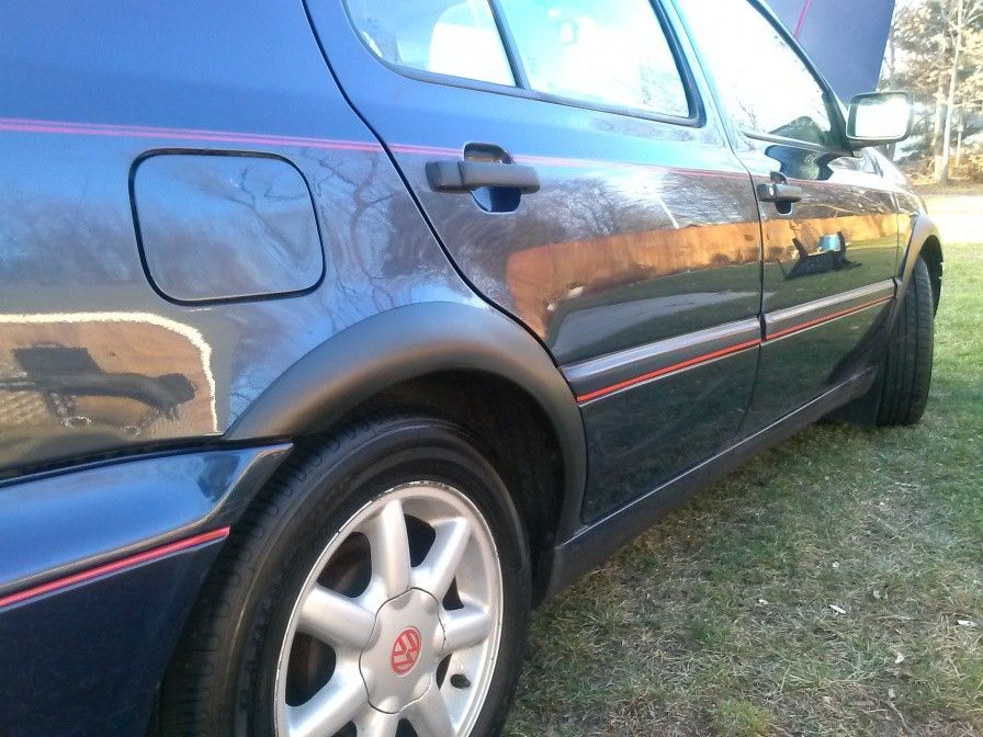 MK3 VW Jetta Golf WHEEL ARCH FENDER FLARES TRIM SET Vento GTi MKIII
