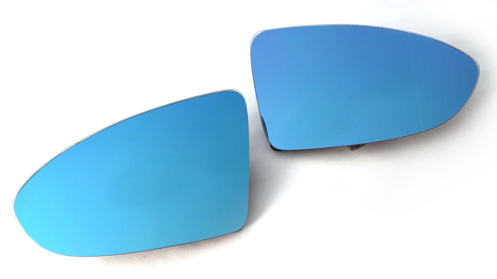 VW MK7 ASPHERICAL BLIND SPOT HEATED MIRROR GLASS BOTH SIDES GOLF GTi