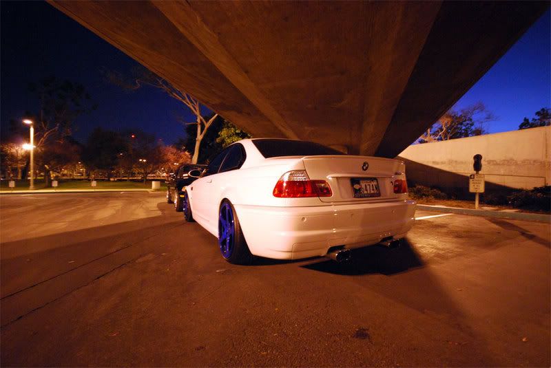 E46 M3 with some bolt on goodiesasphaltsux