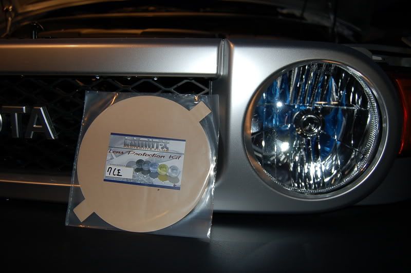 Laminx Headlight Film Installation/photos Toyota FJ Cruiser Forum