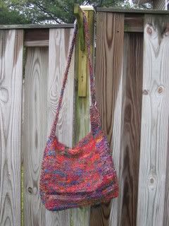 Recycled silk bag 1
