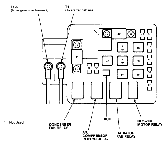 1997 Honda civic power locks stopped working #3