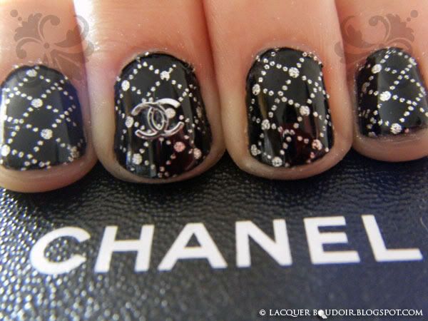 Lacquer Boudoir - Chanel 2.55 Manicure