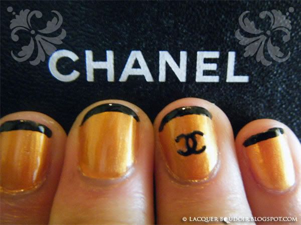 Lacquer Boudoir - Chanel Orient Extreme Nail Art