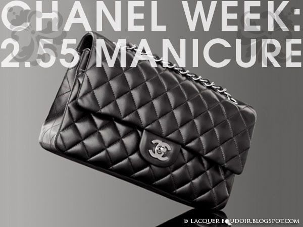 Lacquer Boudoir - Chanel 2.55 Manicure Inspiration