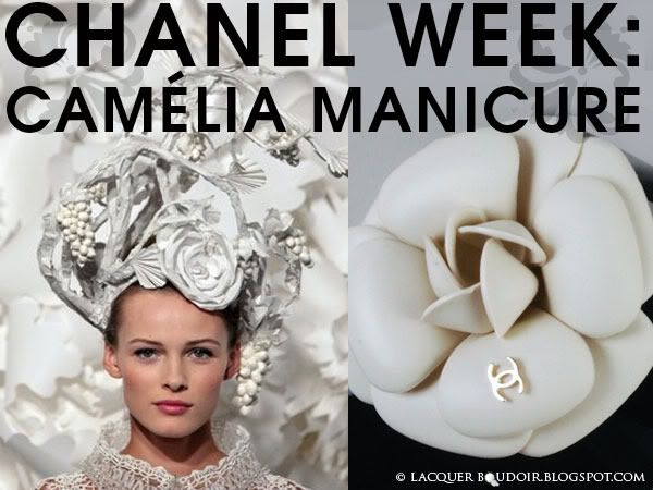 Lacquer Boudoir - Chanel Camelia Manicure Inspiration