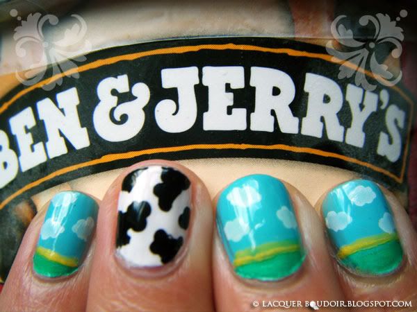 Ben & Jerry's - Sundae Festival Manicure - Left Hand