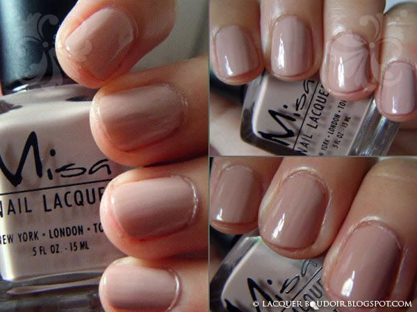 Lacquer Boudoir Swatches - Misa - High Waist Hue