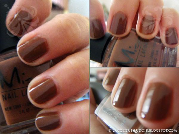 Lacquer Boudoir Swatches - Misa - Moody Model