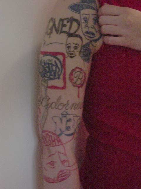 Quote this is my right arm some barry mcgee drawings and sketchesits 