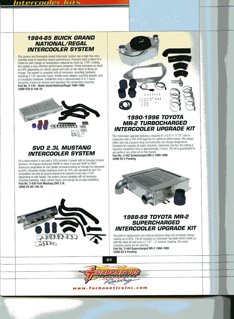 intercooler upgrade kit MR2 Owners Club Forum