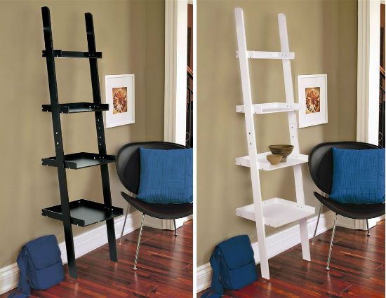 ladder shelving unit