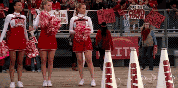 glee,glee gif,gif,brittany,santana