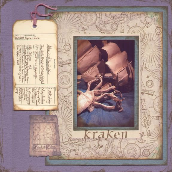 Vintage Kit 2007 ALSB Layout #15 - Attack of the Kraken by Neith Juch