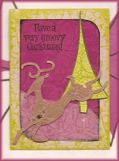 Groovy Christmas Too 2007 ATC by Neith Juch
