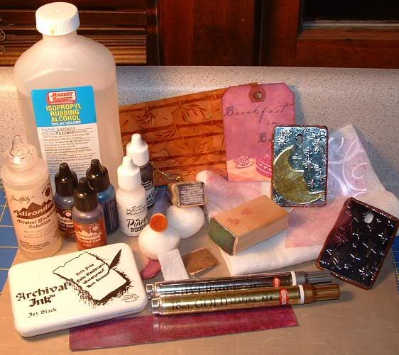 Alcohol Inks - Club Scrap Addicts Alcohol Inks - Club Scrap Addicts