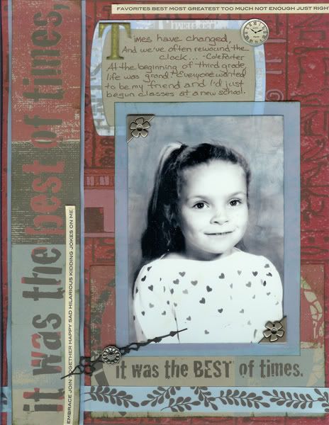The Best of Times Layout - CS Chapter One 6/07