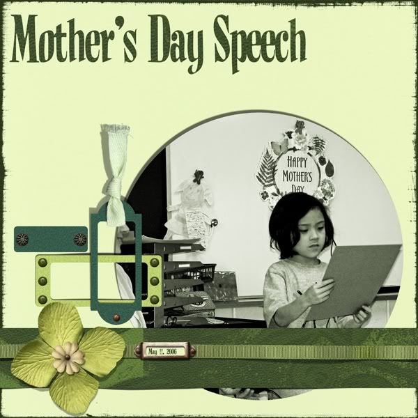 Mothers Day Speech 2006 by Neith Juch