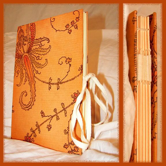 Paisley Hand Stitched Journal