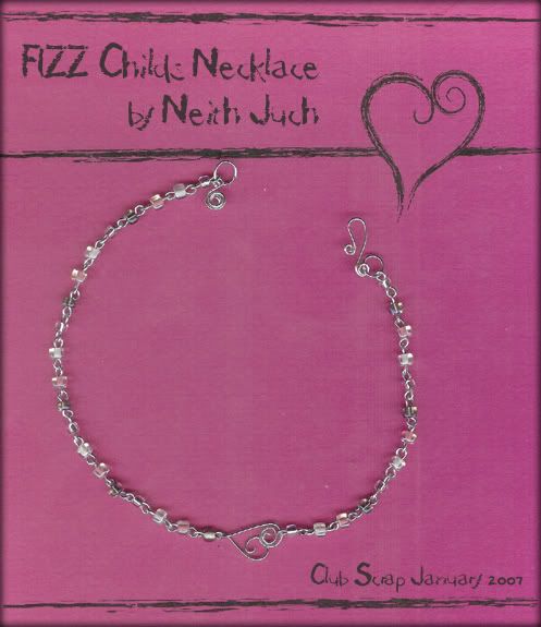 Fizz 01/07 Beaded Child's Necklace