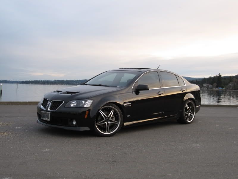 2009 Pontiac G8 GT - Panther Black Metallic! Here's my Beastmaster!