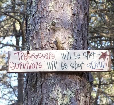 Do you have a Sign out front? - Homesteading Questions