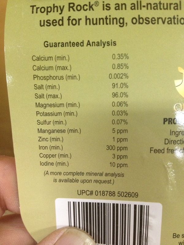 Mineral lick/ salt lick? Deer Hunter Forum