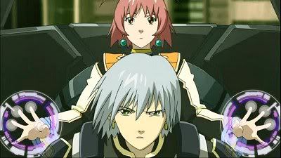 In mecha anime, females are the backseat drivers.