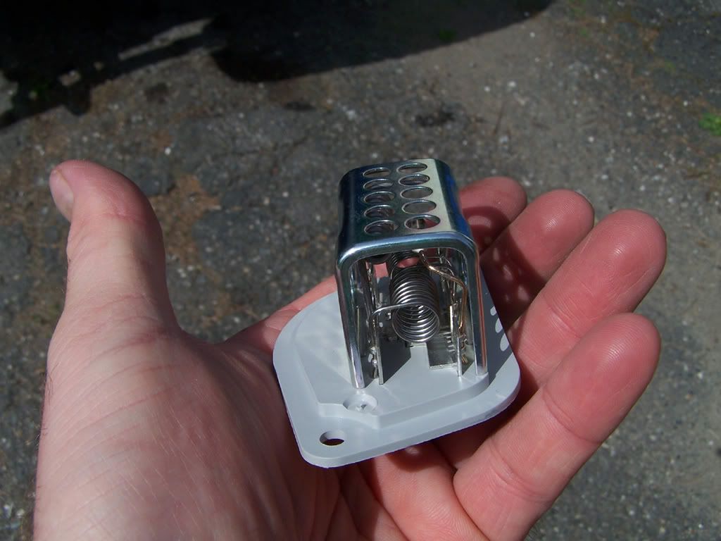 Blower motor resistor jeep wrangler yj #5
