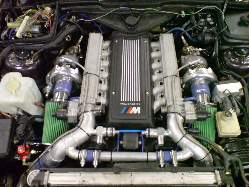 Bmw e34 v12 twin turbo #6