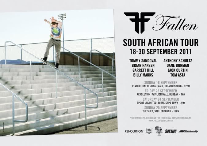 Fallen South Africa Tour