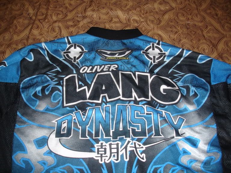 Framed Oliver Lang Dynasty Jersey