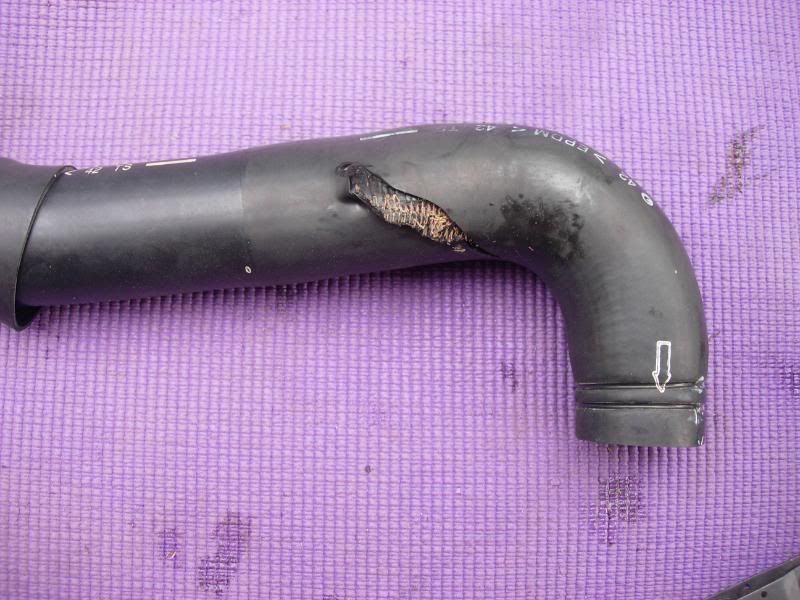 Broken Radiator Hose, FTL! Hightemp Silicone tape FTW! IW STi Forum